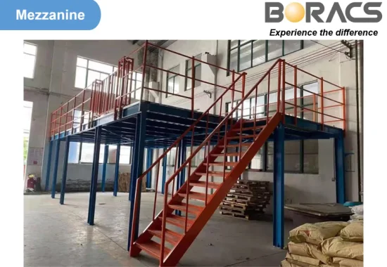 Steel Mezzanine for Industrial Warehouse Storage